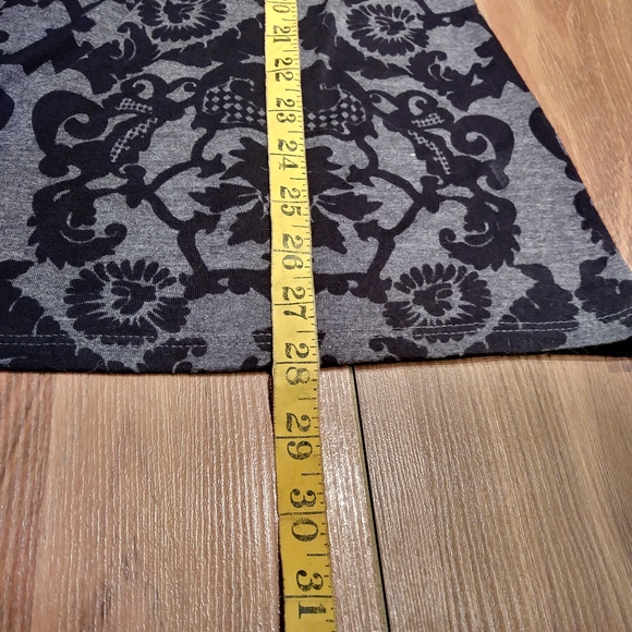 CYNTHIA ROWLEY BEADED BLOUSE 3/4 SLEEVE V-NECK - Picture 6 of 8